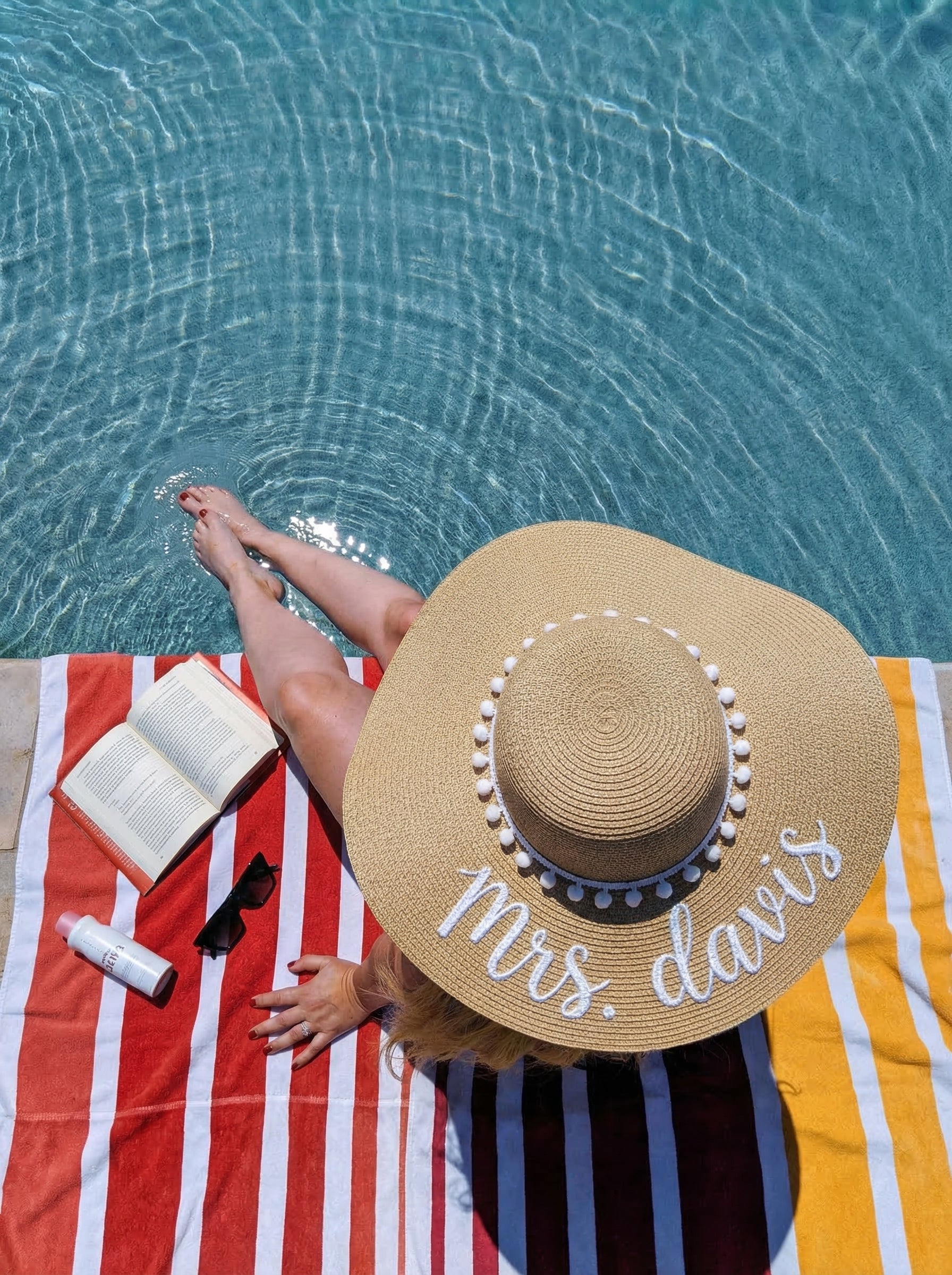 Personalised Floppy Sun Hat