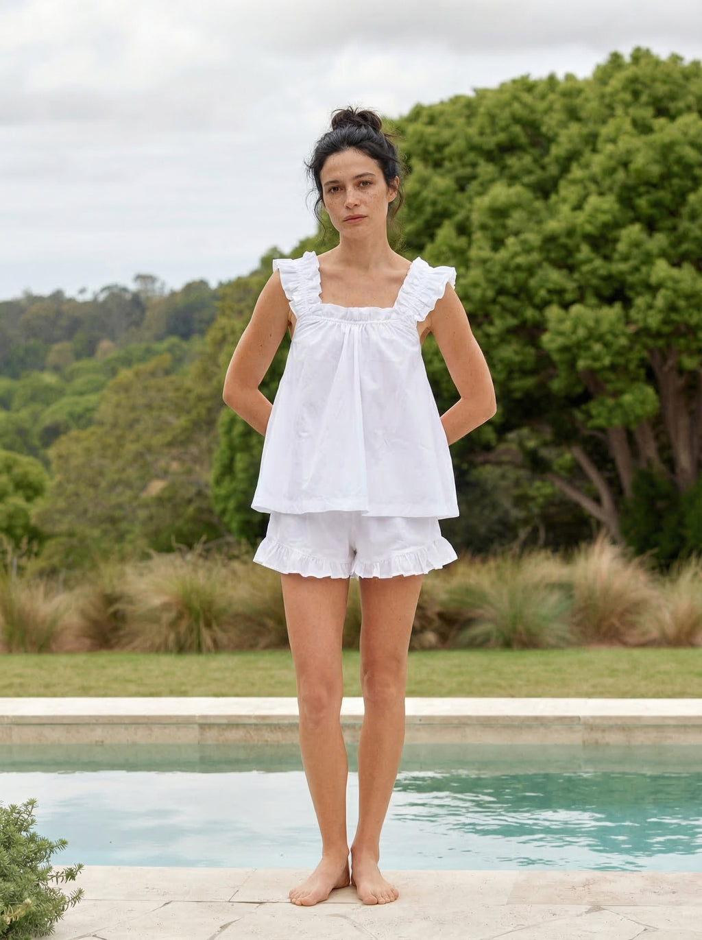 Juliet Sleep Set - 100% Washed Cotton