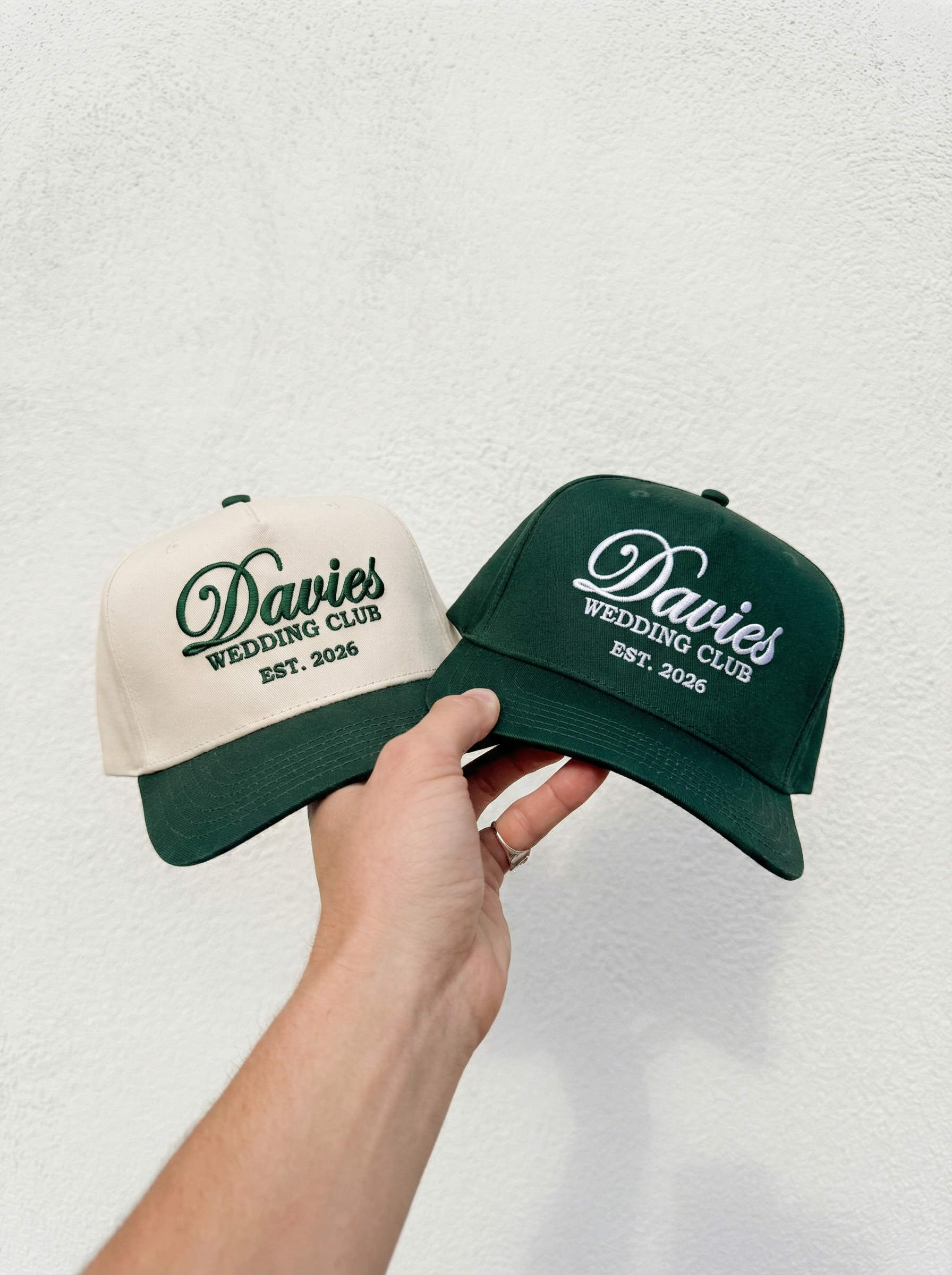 Wedding Club baseball cap